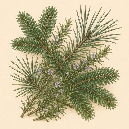 Synergie d'huiles essentielles Sapins Frais